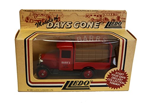 Models Of Days Gone Vintage Lledo 1983 1934 Chevrolet Barrs Beer Bottle Truck Delivery Van 1:76 Scale Diecast Collectable Replica Model Vehicle New In Box - Shop Stock Room Find