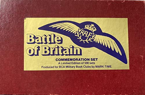 Battle Of Britain Vintage 1970's RAF Commemoration Set - A limited Edition Lead Figure Set In The Original Box By BCA Military Book Clubs …