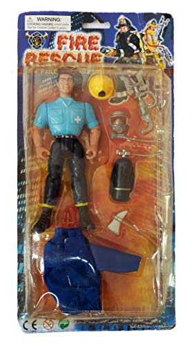 Fire Rescue Vintage 1980's Set No: 034/002 Action Figure & Accessories Set Shop Stock Room Find …