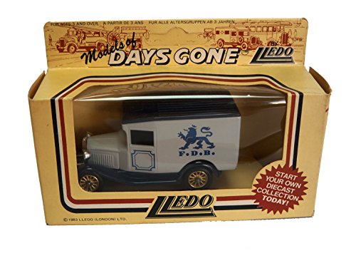 Vintage Lledo 1983 Promotional Models Of Days Gone 1934 Ford Model A FDB Delivery Van Diecast Replica Vehicle New In The Box - Shop Stock Room Find …