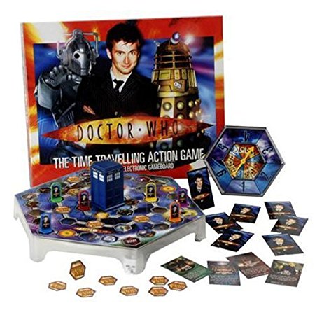 Vintage 2006 Doctor Dr Who The Time Travelling Action Board Game - Former Shop Counter Display Item