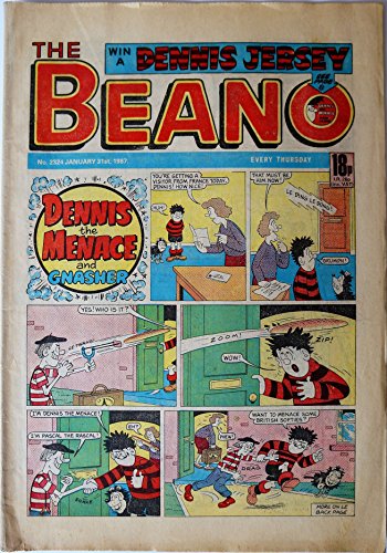 THE BEANO UK COMIC Jan 31st 1987 No. 2324 …