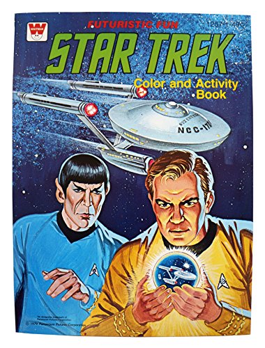 Vintage 1978 Star Trek Futuristic Fun Color And Activity Book - Shop Stock Room Find [paperback] Paramount [Jan 01, 1979] …