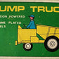 Vintage 1980's Japanese Made - Dump Truck Plastic Toy With Friction Power And Chrome Plated Wheels Shop Stock Room Find …