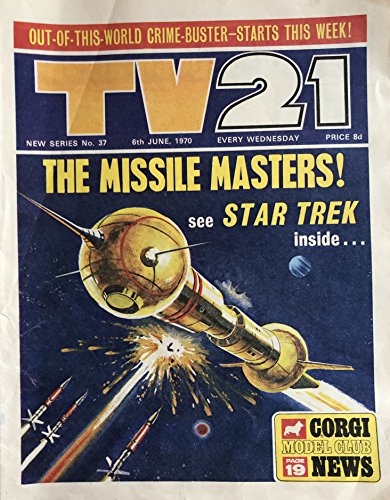 Vintage Ultra Rare TV21 Comic Magazine Issue No. 37 6th June 1970 …