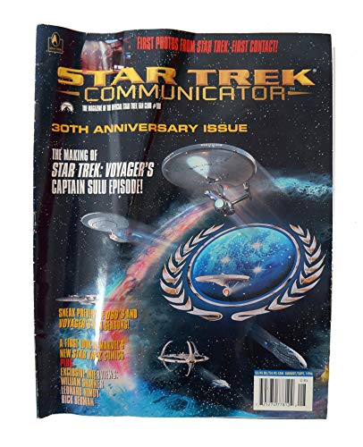Vintage 1996/1997 Star Trek Communicator - The Magazine of The Offical Star Trek Fan Club - 5 Editions Numbers 107/108 /