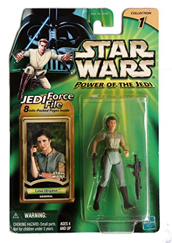 Star Wars Power of the Jedi General Leia Organa Action Figure