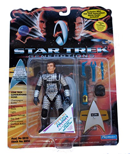 Star Trek Generations Captain James T. Kirk in Space Suit [Toy] …