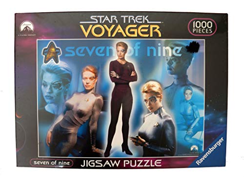Seven Of Nine Star Trek Voyager 1000 Piece Jigsaw Puzzle By Ravensburger 2001 Factory Sealed Shop Stock Room Find …