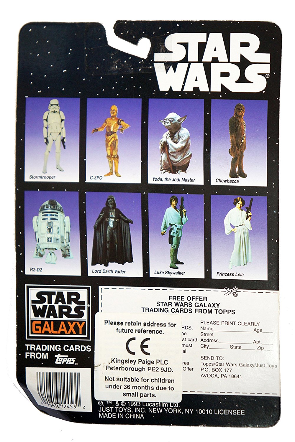 Vintage 1994 Star Wars Bend-Ems Han Solo Bendable Action Figure - Factory Sealed Shop Stock Room Find