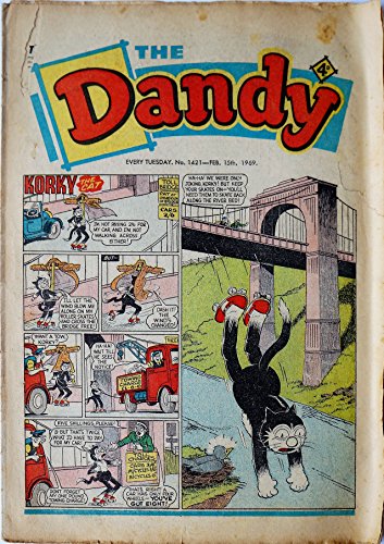 Vintage Rare The Dandy Weekly Comic Magazine No. 1421 Boys And Girls Comic Every Tuesday 15h February 1969 By D C Thomson & Co …