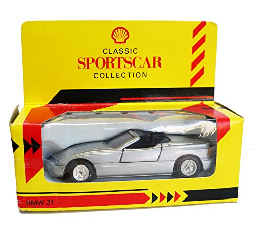 Vintage Shell Classic Sportscar Collection 1:43 Scale Die-Cast BMW Z1 Replica Vehicle Mint Condition In Original Box. …