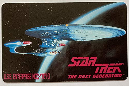 Vintage 1995 Star Trek The Next Generation USS Enterprise NCC-1701D Wallet Card By Downpace Ltd Shop Stock Room Find …