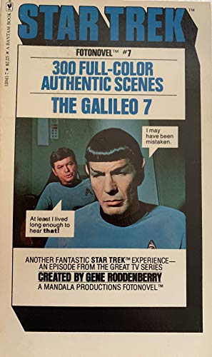 Star Trek Fotonovels: The Galileo Seven No. 7 [mass_market] Crawford, Oliver [Oct 27, 1978] …