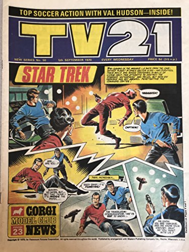 Vintage Ultra Rare TV21 Comic Magazine Issue No. 50 5th September 1970 …