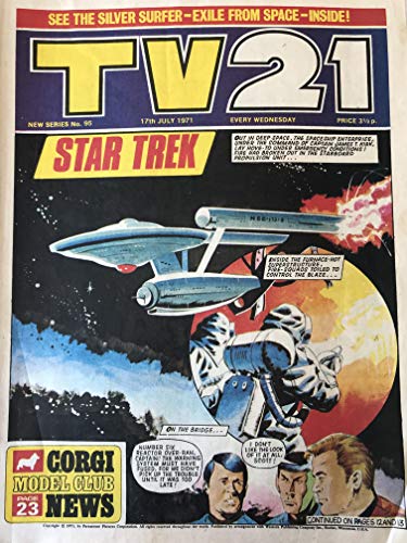 Vintage Ultra Rare TV21 Comic Magazine Issue No.95 17th July 1971 …
