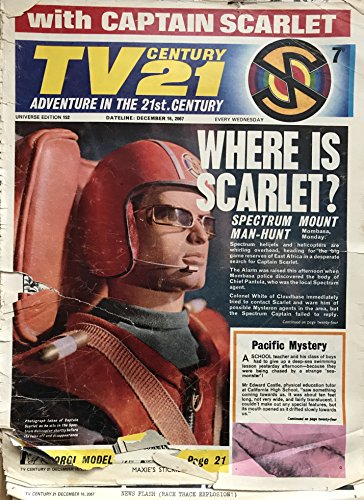Vintage Ultra Rare Series 1 TV21 Comic Magazine Universe Edition Issue No. 152 16th December 2067 ( 1967 ) …