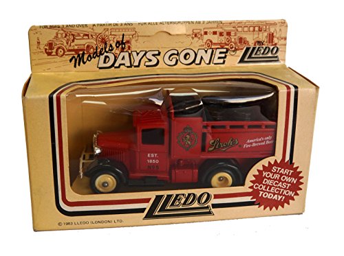 Models Of Days Gone Vintage Lledo 1983 1934 Ford Model A Strohs Fire Brewed Beer Delivery Truck 1:76 Scale Diecast Collectable Promotional Replica Model Vehicle New In Box - Shop Stock Room Find …