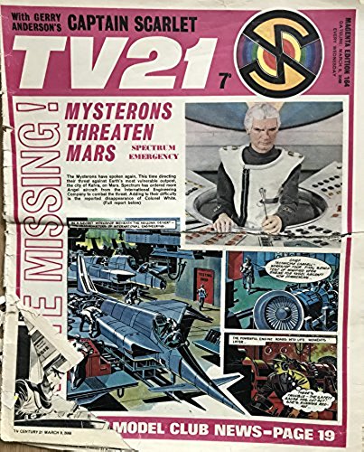 Vintage Ultra Rare Series 1 TV21 Comic Magazine Magenta Edition Issue No. 164 9th March 2068 (1968) …