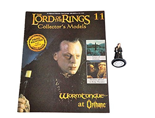 Lord Of The Rings Collectors Models Issue No.11 - Wormtongue Magazine And Model [Paperback] [Jan 01, 2004] Eaglemoss Publications …