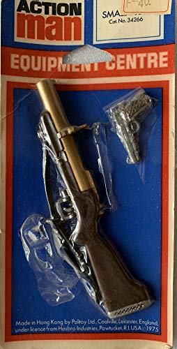 Action Man Vintage Palitoy 1975 Equipment Centre Small Arms - M79 'Thumper' Grenade Launcher & Colt 45 Pistol No. 34266 …