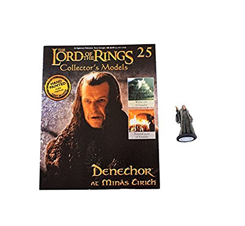 Lord Of The Rings Collectors Models Issue No.25 - Denethor At Minas Tirtch Magazine And Model [Paperback] [Jan 01, 2004] Eaglemoss Publications …