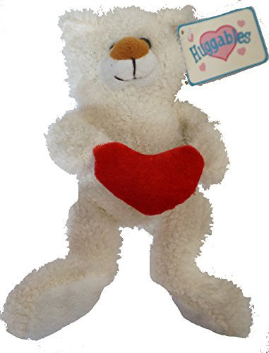 Vintage Higgables White Bear With Red Heart Soft Cudly Toy Shop Stock Room Find …
