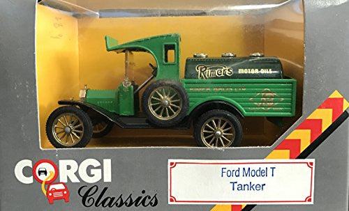 Vintage 1985 Corgi Classics Rimers Motor Oils 1915 Ford Model T TankWagon Tanker Die Cast Replica Vehicle No. C864/2 Mint In Box - Shop Stock Room Find …