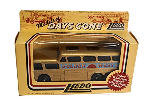 Vintage Lledo 1983 Dennis 1954 Scenicruiser Golden West Tours Single Decker Coach 1:76 Scale Diecast Collectable Replica Vehicle Model - New In Box - Shop Stock Room Find …