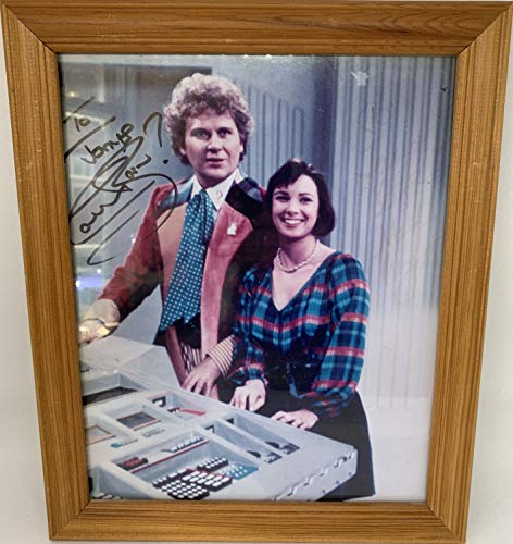 Dr Doctor Who The Sixth Doctor Colin Baker Autograph Photograph Mounted In A Wooden Frame …