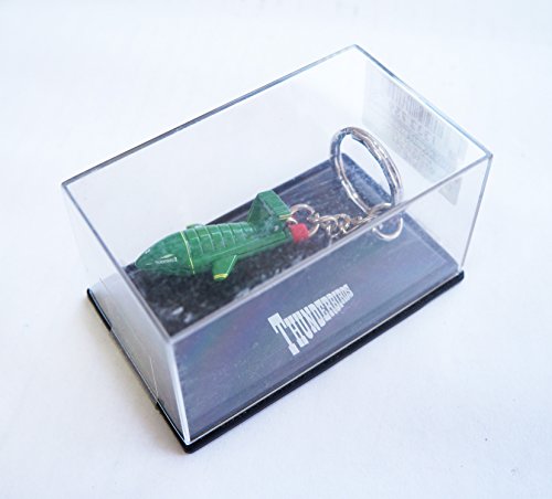 Vintage M & S 2004 Gerry Andersons Thunderbirds - Thunderbird 2 Mini Diecast Model Keyring In Plastic Case - Brand New Factory Sealed Shop Stock Room Find