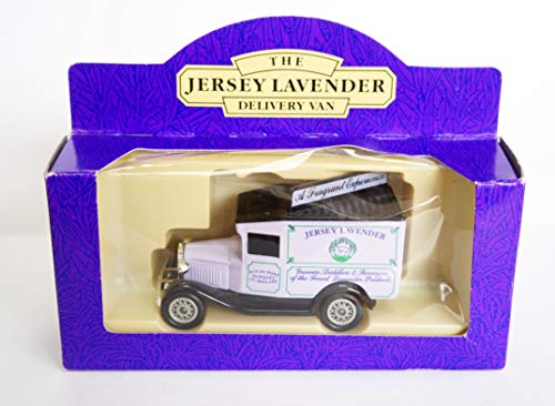 Lledo DAYS GONE MADE IN ENGLAND 1929 MORRIS MINOR 5cwt VAN THE JERSEY LAVENDER DELIVERY VAN. …