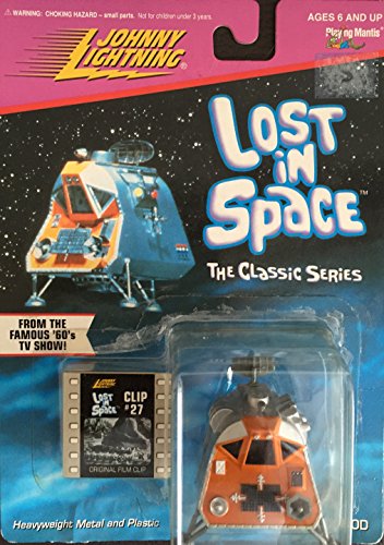 Vintage 1998 Johnny Lightning Lost in Space - Space Pod DieCast Metal and Plastic Vehicle - Brand New Factory Sealed Shop Stock Room Find