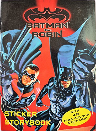 BATMAN & ROBIN - MOVIE STICKER STORYBOOK [paperback] BOB KANE [Jan 01, 1997] …