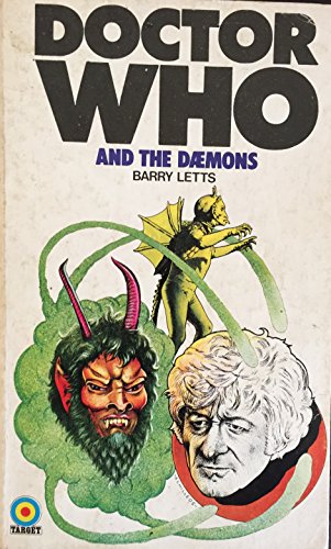 Vintage 1974 Doctor Who And The Deamons Target Paperback Novel First Impression By Barry Letts - Very Good Condition.