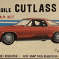 Vintage JoHan 1975 Oldsmobile Cutlass 1/25 Snap Model Kit No. CS-503 - Complete In The Original Box …