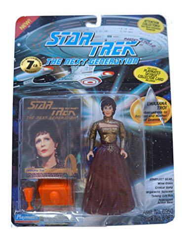 Star Trek The Next Generation Collector Series 7th Season Lwaxana Troi Action Figure
