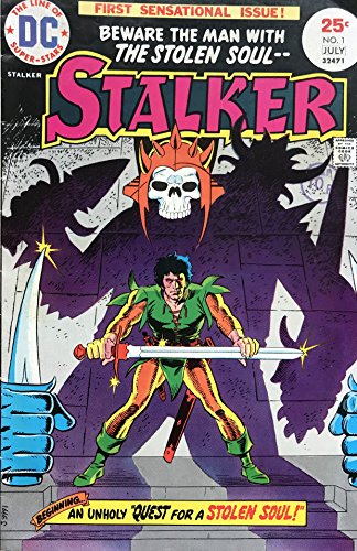 Vintage DC Comics Stalker - Beware The Man With The Stolen Soul - First Sensational Issue No. 1 1975 …