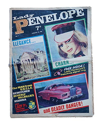 Vintage Ultra Rare First Issue Lady Penelope Comic Magazine Issue No. 1 22nd January 1966 - Ultra Rare Item …