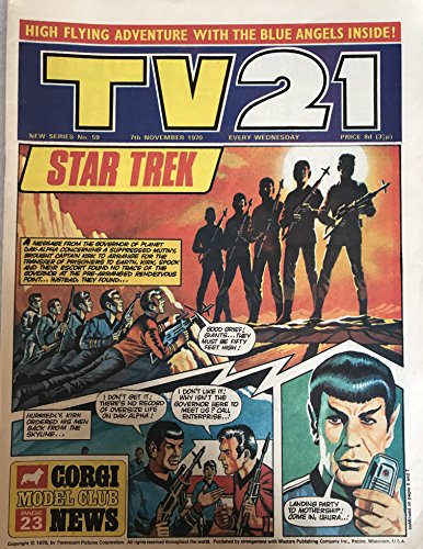 Vintage Ultra Rare TV21 Comic Magazine Issue No. 59 7th November 1970 …
