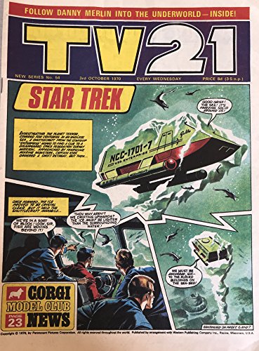 Vintage Ultra Rare TV21 Comic Magazine Issue No. 54 3rd October 1970 …