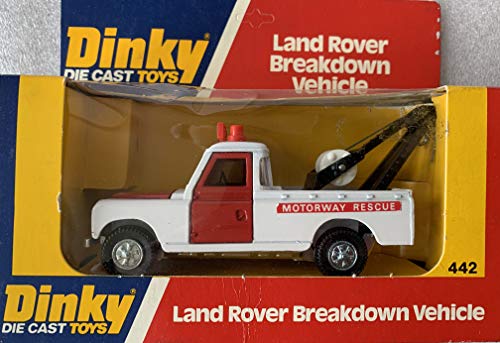 Vintage 1977 Dinky Die Cast Toys No. 442 Land Rover Breakdown Vehicle Recovery Truck Scale Replica Vehicle In The Original Box - Shop Stock Room Find …