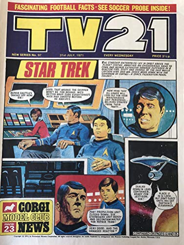 Vintage Ultra Rare TV21 Comic Magazine Issue No.97 31st July 1971 …