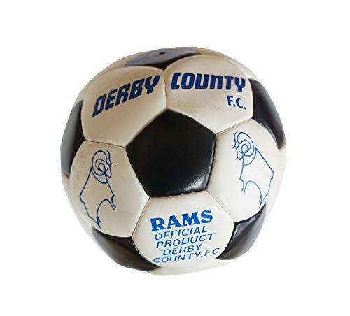 Vintage Derby County Rams Offical Product Football - Autographed By 17 Players - Ultra Rare Item …