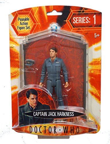 Vintage 2008 Dr Doctor Who Captain Jack Harkness Highly Detailed Poseable Action Figure - Brand New Factory Sealed Shop Stock Room Find