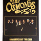 The Osmonds 50th Anniversary Tour 2008 Official Collectors Edition Souvenir Programme Near Mint Condition Very Rare