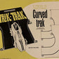 Trik Trak Vintage Transogram 1960 2 x Pieces Of Right Hand Curved Trak For Additional Fun With Trik Track Sets - Complete And In The Original Box …