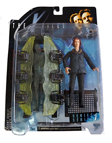 The X Files Series 1 Agent Dana Scully 6 Inch Action Figure plus Cryopod Chamber With Human Host Figure - Brand New Factory Sealed Shop Stock Room Find