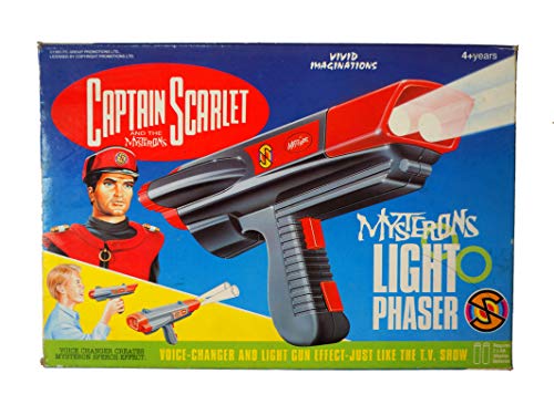Vintage 1993 Gerry Andersons Captain Scarlet & The Mysterons Vintage Mysterons Light Phaser With Voice Changer - Shop Stock Room Find