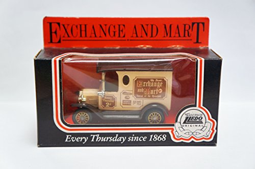 Vintage Lledo 1986 The Exchange And Mart 1934 Model T Ford Delivery Van 1:76 Scale Diecast Collectable Replica Vehicle Model - Mint In The Original Box - Shop Stock Room Find …
